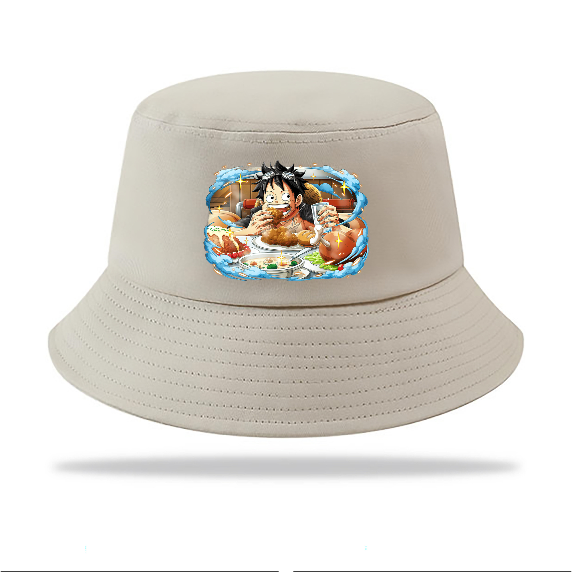 ワンピース モンキー・D・ルフィ ONE PIECE Monkey D. Luffy アウトドア日除けバケットハット